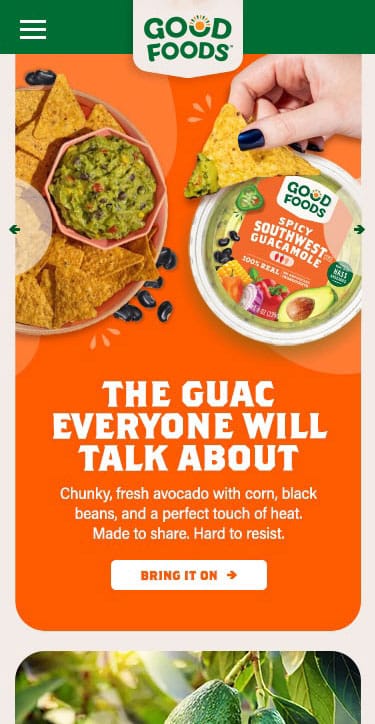 Good Foods Home Page